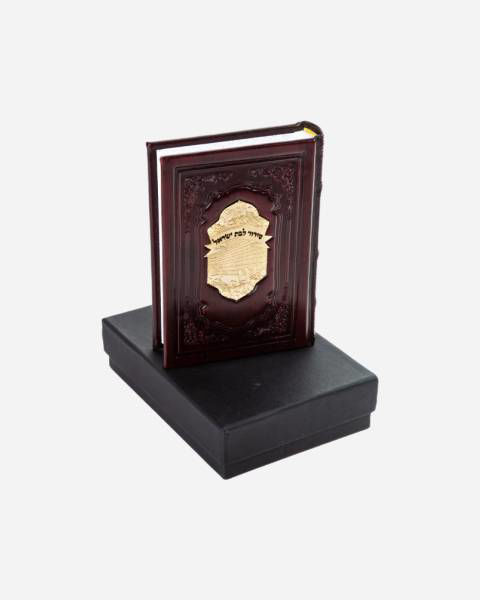 Luxury Leather With Gold Siddur