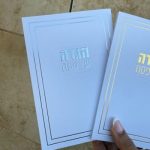 הגדה דגם ליין כסף דגם ענק!!